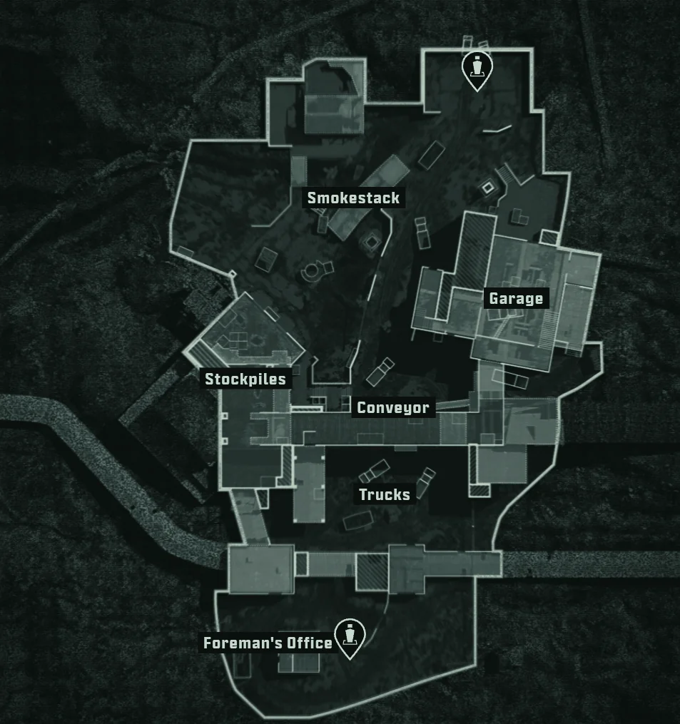 Coal top-down tactical map