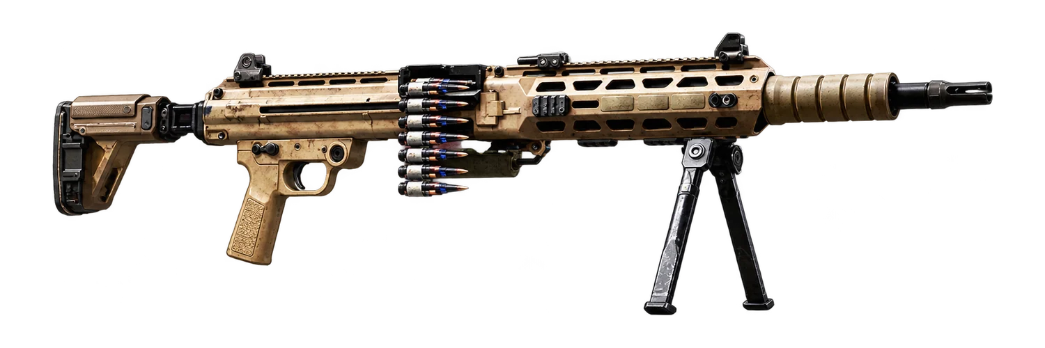 APOC-338 (LMG) side profile illustration