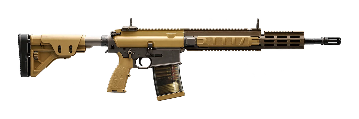 MAR-9 (Marksman Rifle) side profile illustration